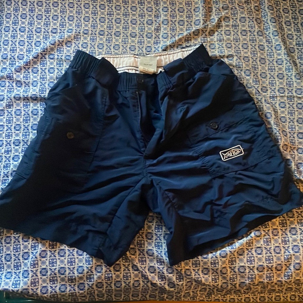 Aftco Navy Blue Shorts